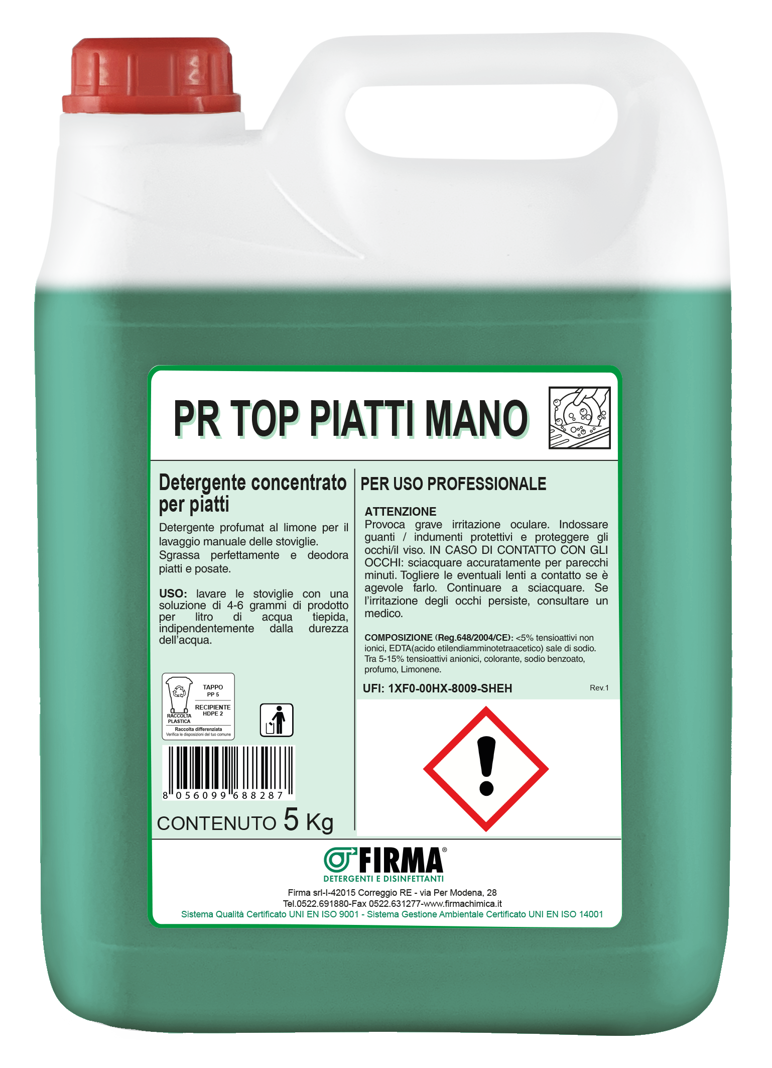 PR TOP PIATTI 5 KG Foto prodotto