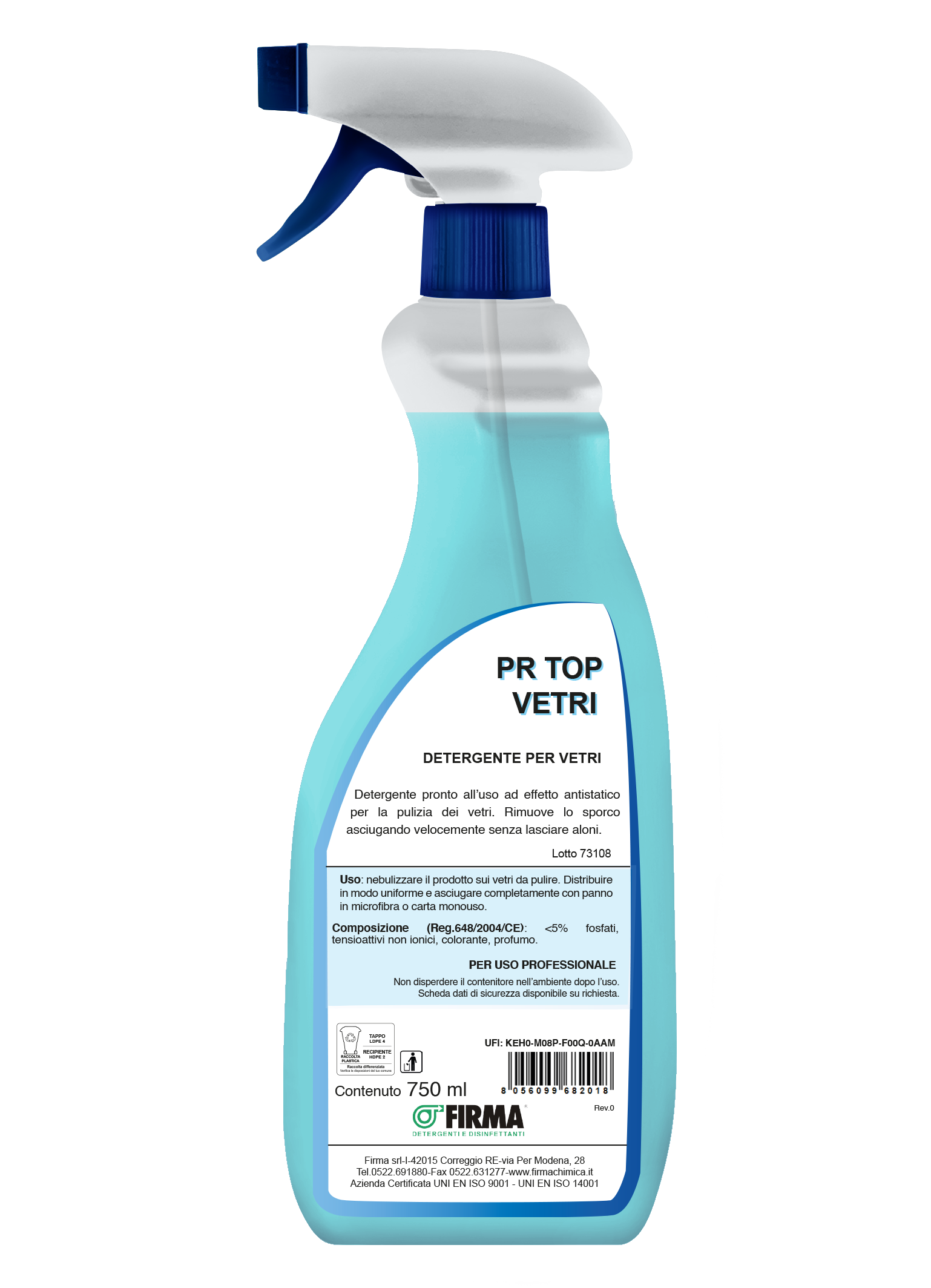 PR TOP VETRI 750 ML Foto prodotto