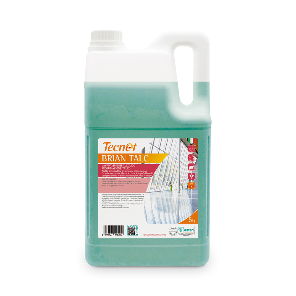 LAVAPAVIMENTI ALCOLICO PROFUMAZIONE TALCO 5 KG Foto prodotto