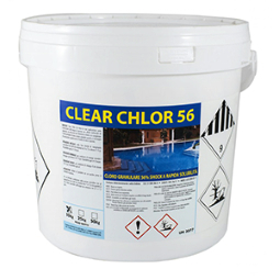 CLEAR CLORO 56% POLVERE CAN. 10 KG Foto prodotto